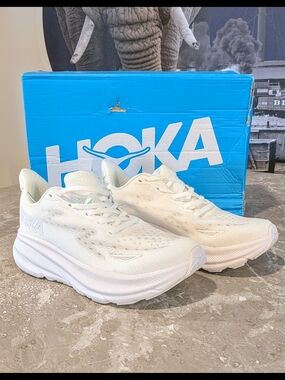 Hoka Women's White Performance Running Shoes
